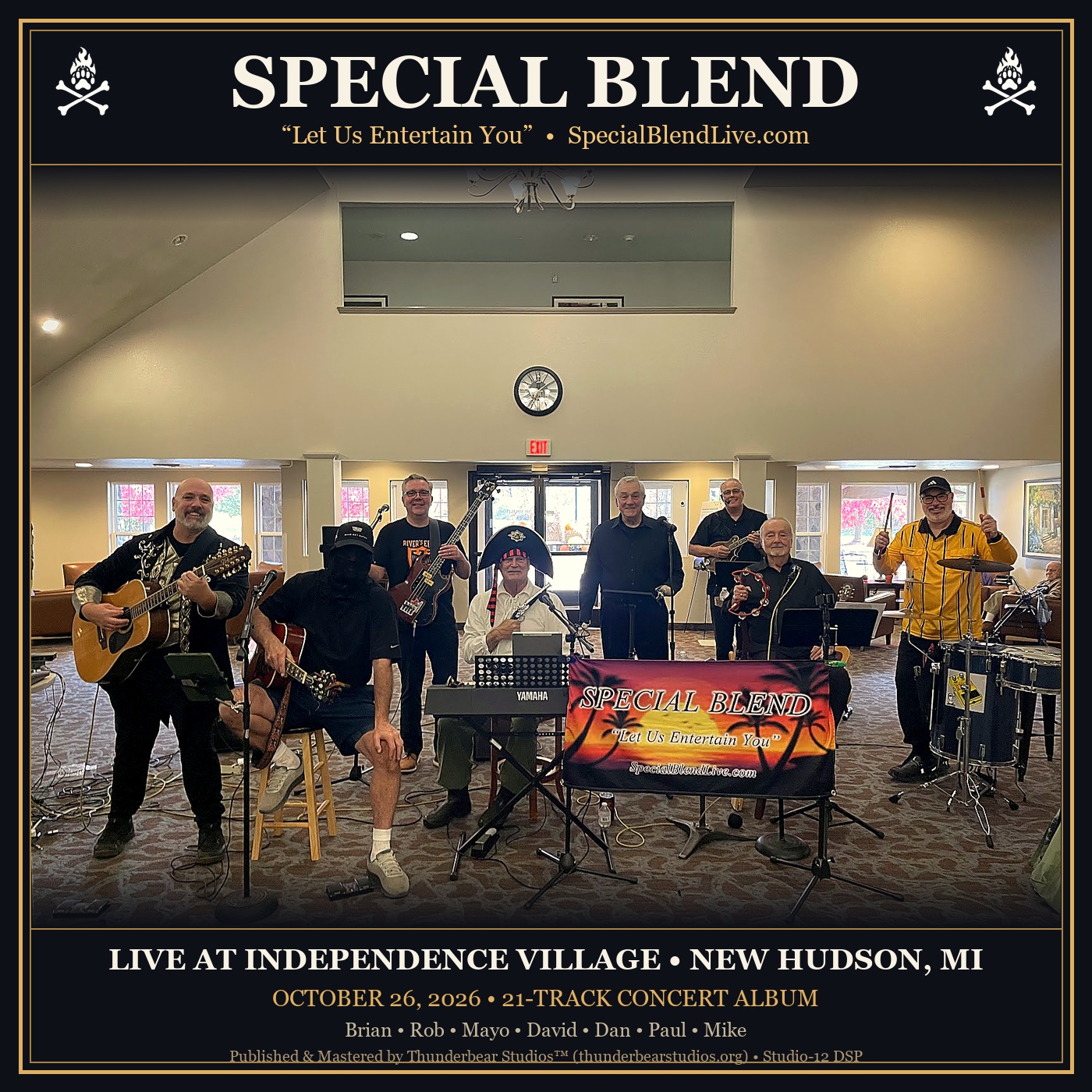 Special Blend Live at Independence Village Album Cover