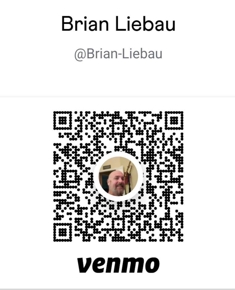 Brian Liebau @Brian-Liebau Venmo QR Code